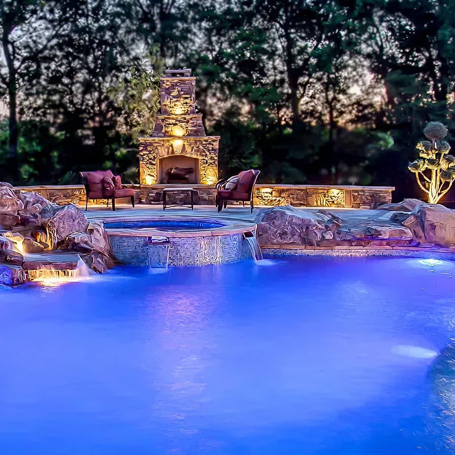 Custom biodesign pool
