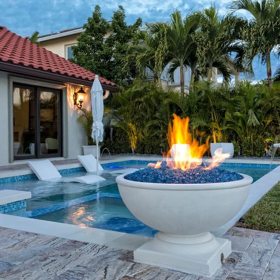 Resurfaced pool in Jacksonville Florida